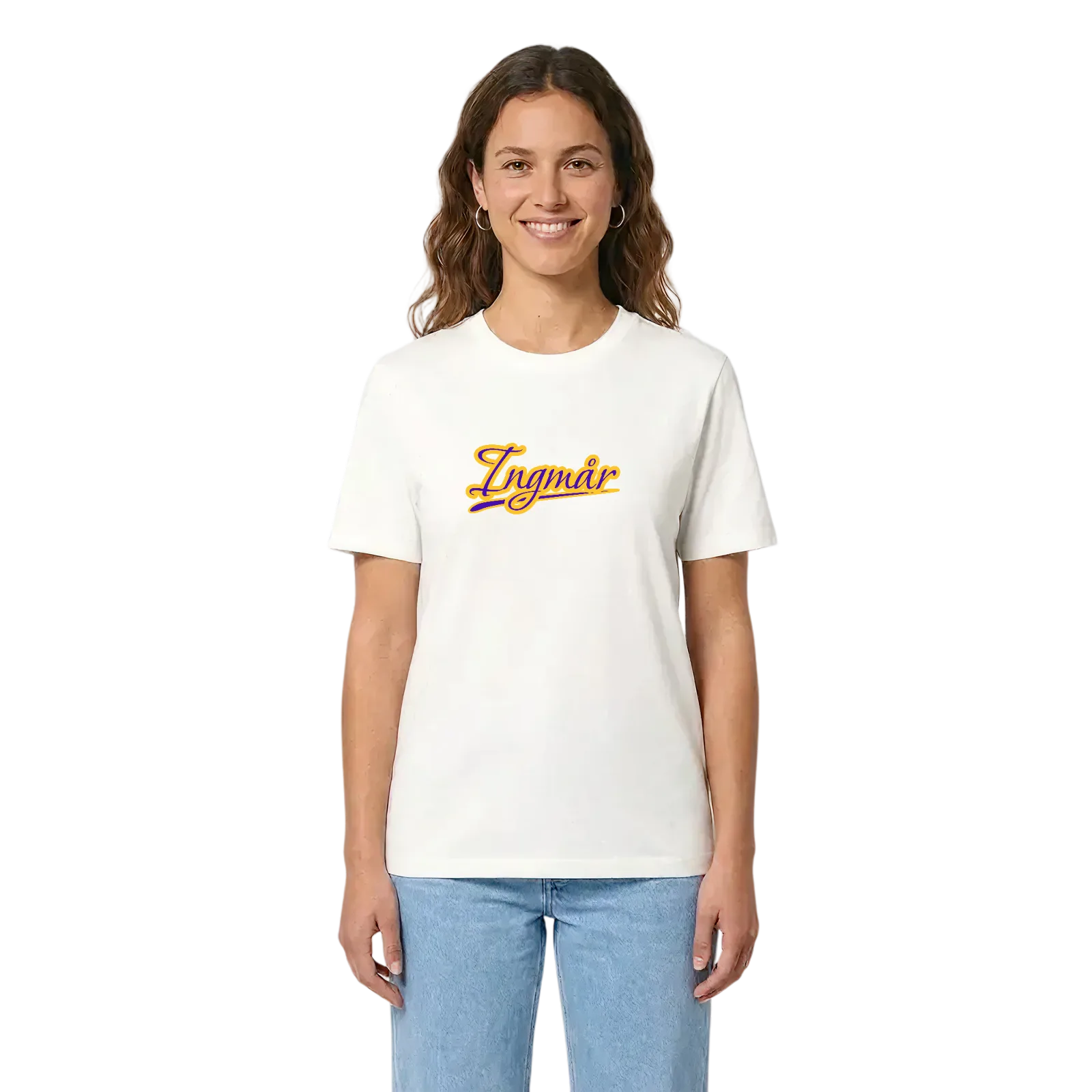 Ingmår baseball t-shirt – White, i miljö