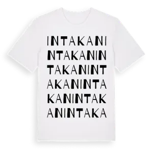Intakan ordlek t-shirt – ekologisk bomull t-shirt från Pinshirt