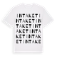 Intaket ordlek t-shirt