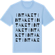 Blue Soul t-shirt med Intaket ordlek t-shirt