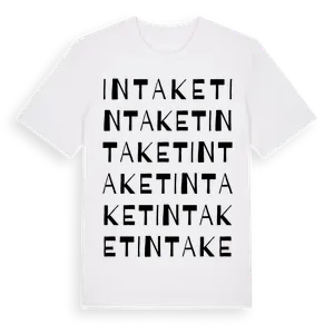 Intaket ordlek t-shirt – ekologisk bomull t-shirt från Pinshirt