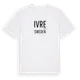 White t-shirt med Ivre i Sverige t-shirt