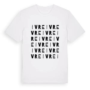 Ivre ordlek t-shirt – ekologisk bomull t-shirt från PinShirt