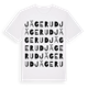 Jägerud ordlek t-shirt
