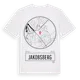 White t-shirt med Jakobsberg t-shirt