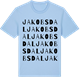 Blue Soul t-shirt med Jakobsdal ordlek t-shirt