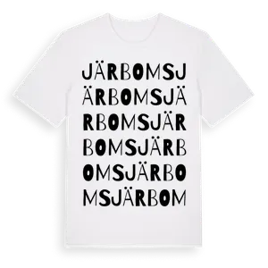 Järboms ordlek t-shirt – ekologisk bomull t-shirt från Pinshirt