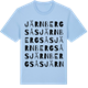 Blue Soul t-shirt med Järnbergsås ordlek t-shirt