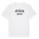 White t-shirt med Jättåsen i Sverige t-shirt