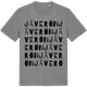 Mid Heather Gray t-shirt med Jäverön ordlek t-shirt
