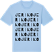 Blue Soul t-shirt med Jeriko ordlek t-shirt