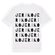 Jeriko ordlek t-shirt
