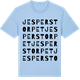 Blue Soul t-shirt med Jesperstorpet ordlek t-shirt
