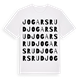 Jogarsrud ordlek t-shirt