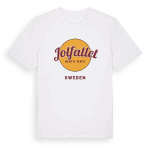Jolfallet cirkel t-shirt – ekologisk bomull t-shirt från PinShirt