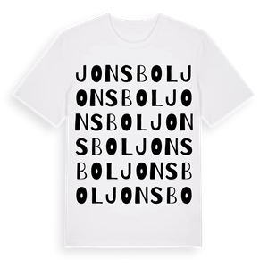 Jonsbol ordlek t-shirt – ekologisk bomull t-shirt från PinShirt
