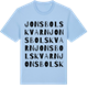 Blue Soul t-shirt med Jonsbols kvarn ordlek t-shirt