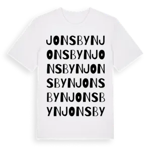 Jonsbyn ordlek t-shirt – ekologisk bomull t-shirt från Pinshirt