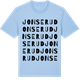 Blue Soul t-shirt med Jonserud ordlek t-shirt