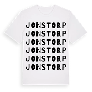 Jonstorp ordlek t-shirt – ekologisk bomull t-shirt från PinShirt