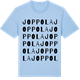 Blue Soul t-shirt med Joppola ordlek t-shirt