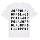 Joppola ordlek t-shirt