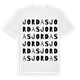 Jordas ordlek t-shirt