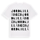 Jordkullängen ordlek t-shirt