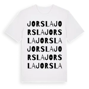 Jorsla ordlek t-shirt – ekologisk bomull t-shirt från Pinshirt