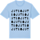 Blue Soul t-shirt med Jutbo ordlek t-shirt