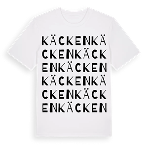 Käcken ordlek t-shirt – ekologisk bomull t-shirt från PinShirt