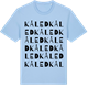 Blue Soul t-shirt med Kåled ordlek t-shirt