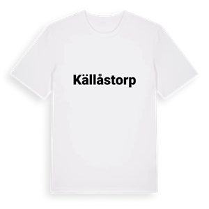 Källåstorp fetstil t-shirt – ekologisk bomull t-shirt från PinShirt
