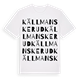 Källmanskerud ordlek t-shirt