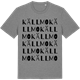 Mid Heather Gray t-shirt med Källmo ordlek t-shirt