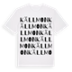 Källmon ordlek t-shirt