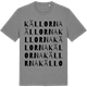 Mid Heather Gray t-shirt med Källorna ordlek t-shirt