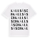 Kallsåsen ordlek t-shirt
