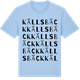 Blue Soul t-shirt med Källsbäck ordlek t-shirt