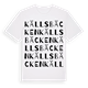 Källsbäcken ordlek t-shirt