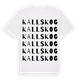 Kallskog ordlek t-shirt