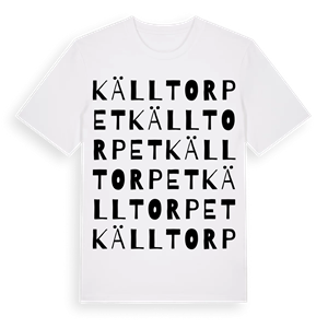 Källtorpet ordlek t-shirt – ekologisk bomull t-shirt från PinShirt