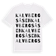 Kalvbergsåsen ordlek t-shirt