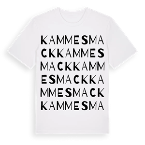 Kammesmack ordlek t-shirt – ekologisk bomull t-shirt från Pinshirt