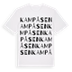 Kampåsen ordlek t-shirt