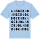 Blue Soul t-shirt med Kangerud ordlek t-shirt