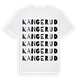 Kangerud ordlek t-shirt
