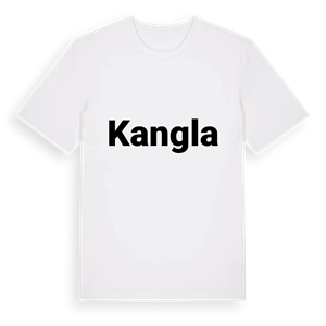 Kangla fetstil t-shirt – ekologisk bomull t-shirt från PinShirt