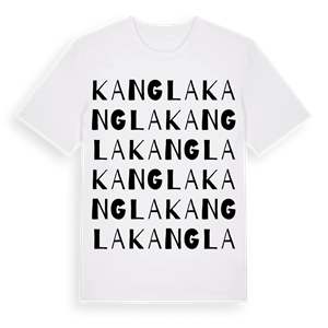 Kangla ordlek t-shirt – ekologisk bomull t-shirt från PinShirt