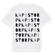 Kapistorp ordlek t-shirt